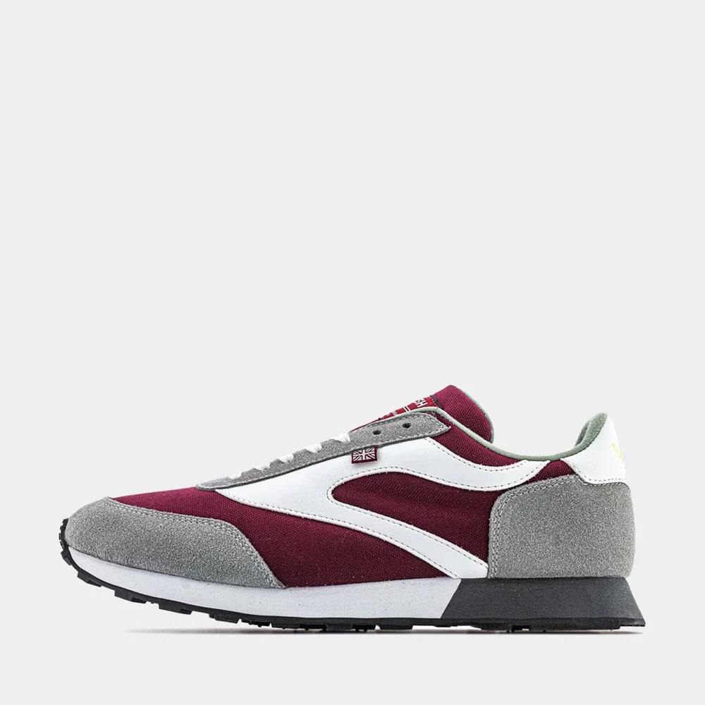 Horwich - Burgundy Lt Grey White